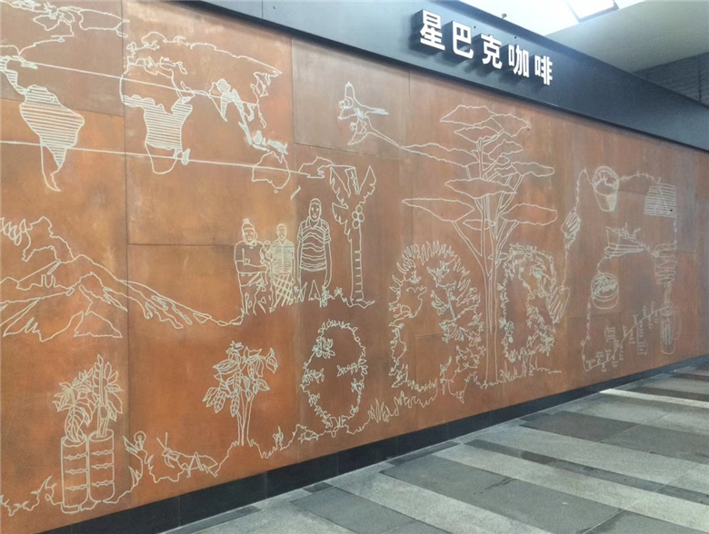 玄武耐候钢幕墙